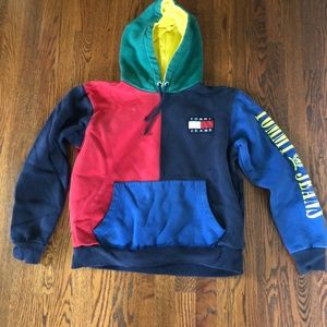 Tommy Jeans - Men's Colorblock Hoodie - Size M